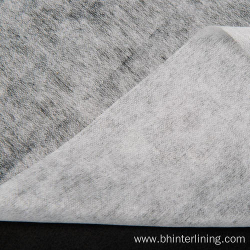 Scatter dot fuse recycled pet fabric nonwoven interlining